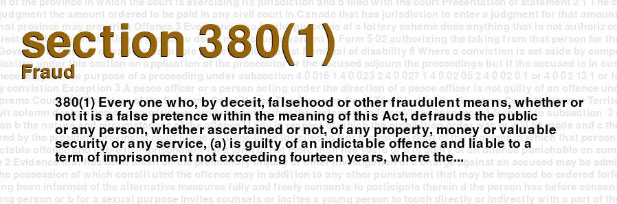 criminal-code-of-canada-section-380-1-fraud